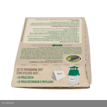 PHEROMONE contre le carpocapse des prunes - Cydia funebrana